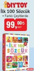 DİYTOY İLK 100 SÖZCÜK DİYTOY İLK 100 SÖZCÜK